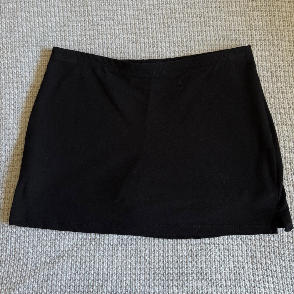 Urban Outfitters Black Mini Skort